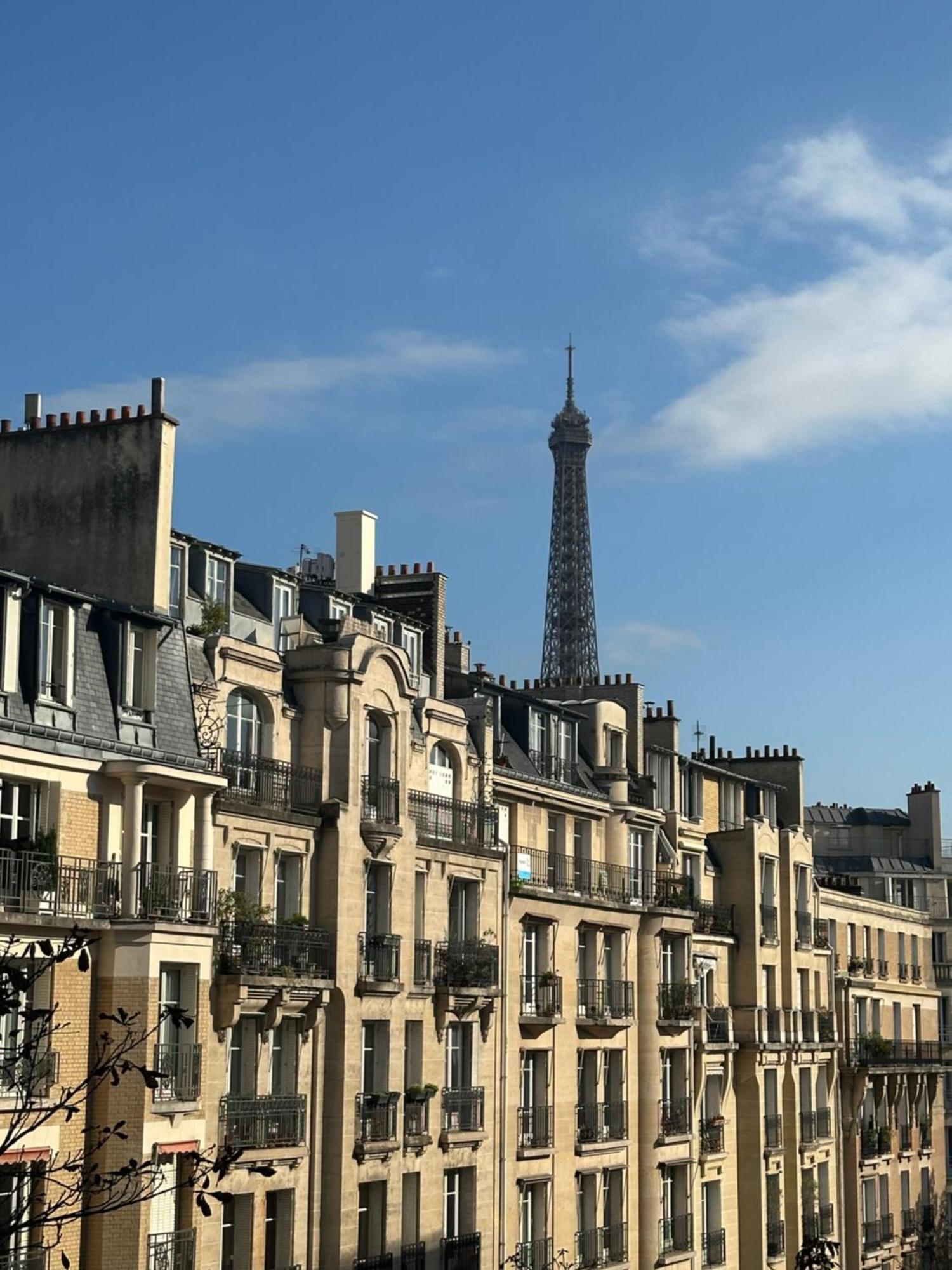 Quai De Seine Tour Eiffel Trocadero Apartment Paris Luaran gambar